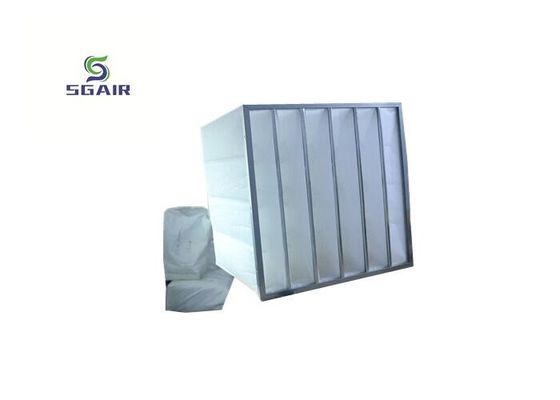 F7 Filtro de bolsa de aluminio personalizado con 99,97% de eficiencia H13~H14