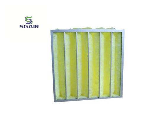 Filtro de bolsa de aluminio G3 99,97% con gran área de medios y capacidad de retención de polvo
