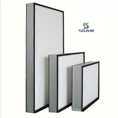 Aprobación CE Sistema de filtro Hepa 99,97% sin tablero divisorio