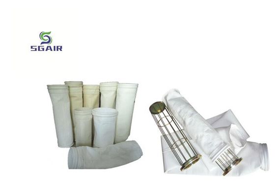 Alta estabilidad Bolsas para recolección de polvo industrial de 5 μm Resistencia a las llamas