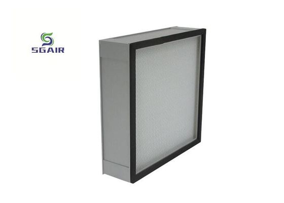 Área media cuadrada grande F9 Filtro de panel plano, filtro Hepa para ventilación de CA