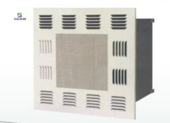 Estructura simple Superficie del soplador de aire Hepa tratada con pulverización electrostática