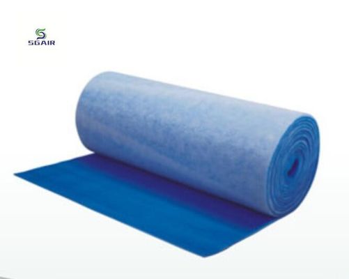 Medios de filtro de aire HEPA lavables resistentes a los álcalis con una gran capacidad de retención de polvo
