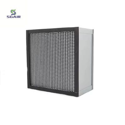 Filtro de aire de alta temperatura con mampara de aluminio de 1.5-2.00 mm