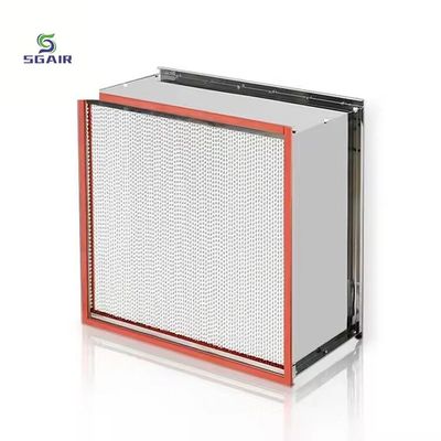 Diseño modular estándar del filtro de aire de alta temperatura de separación de papel de aluminio