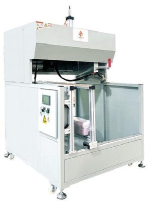 Máquina de remachamiento semiautomática de extremo único para filtro de bolsas