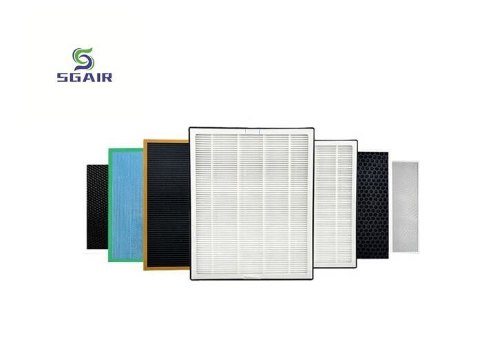 Filtros de purificador de aire PP PF HEPA 0,3um 99,97% para el hogar