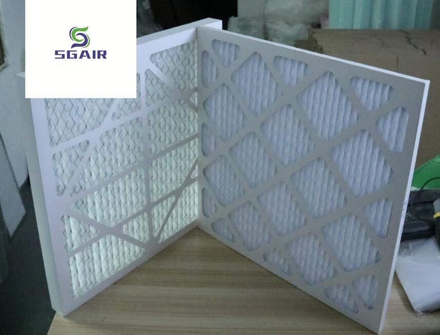 Commercial G3 G4 Merv 8 Filtro de aire Hepa para HVAC, filtro de paneles plissados