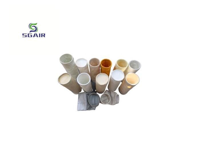 Filtro de bolsas de polvo de PTFE anti-aceite 55% Resistencia al agua contra la abrasión