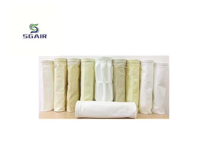 Resistencia a la flexión Antiestática 1μM Filtro de bolsas de polvo Antiabrasión