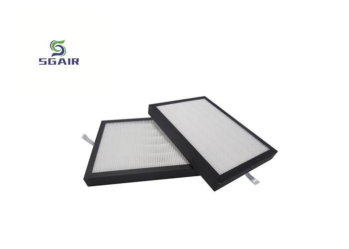 Long Life Span 592mm Aire acondicionado Hepa filtros de peso ligero