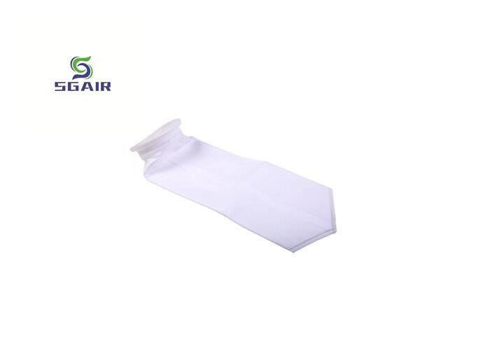 1.9mm Polyester Filtro de bolsas de polvo no tejido, bolsas de filtro de alta temperatura
