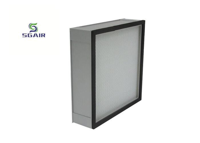 Área media cuadrada grande F9 Filtro de panel plano, filtro Hepa para ventilación de CA