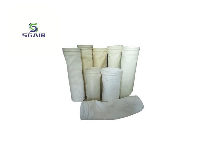 Bolsas de filtro de extracción de polvo de acrílico de 400 micrones para la industria del plástico