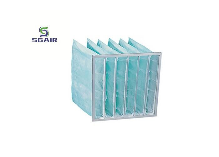 Filtro de aire Hepa de fibra sintética F6 65% de eficiencia para HVAC