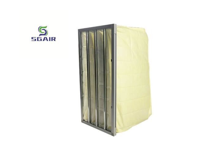 Filtro Hepa de fibra de vidrio de sala limpia con alta eficiencia de filtración F5 F6 F7