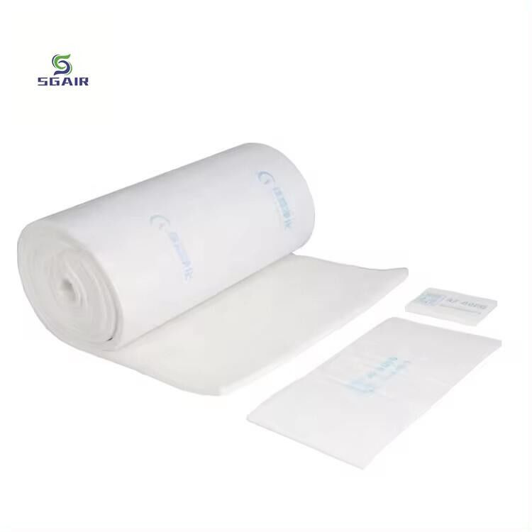Sistema de flujo de aire para el filtro de mediano techo o malla para la cabina de pulverización