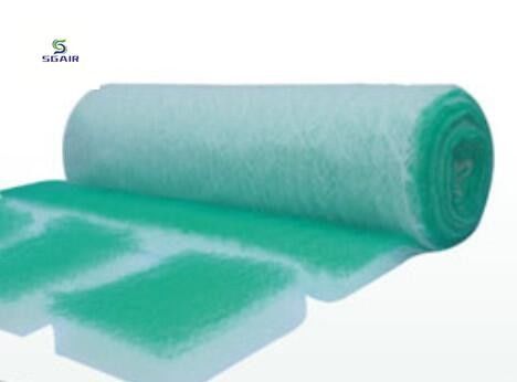 Medios de filtro de techo medio con capacidad de retención de polvo de 600 g/m