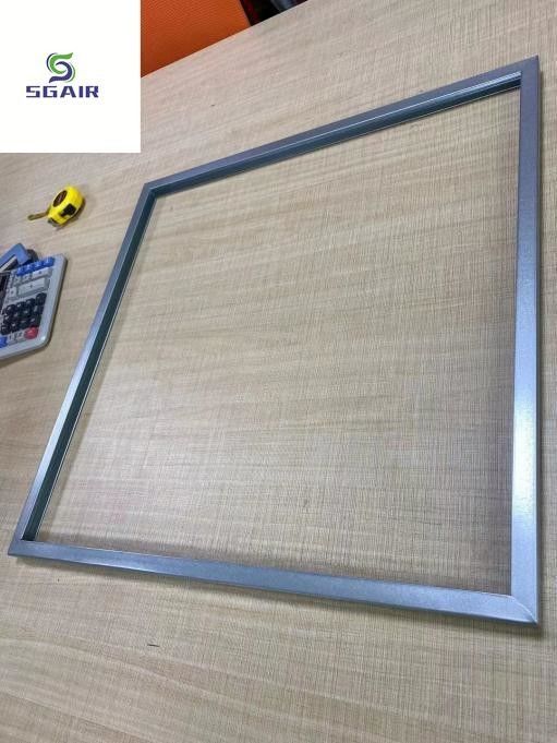 Cuadro de metal galvanizado de alta resistencia para filtro de bolsas Hepa