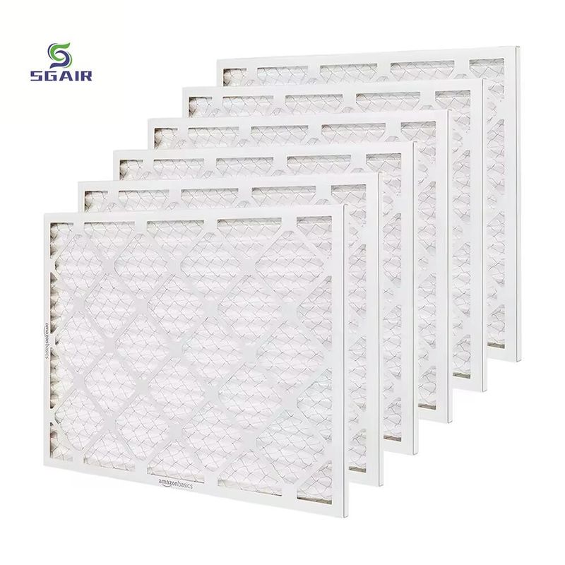 20x25x1 Panel plissado de cartón para horno de CA