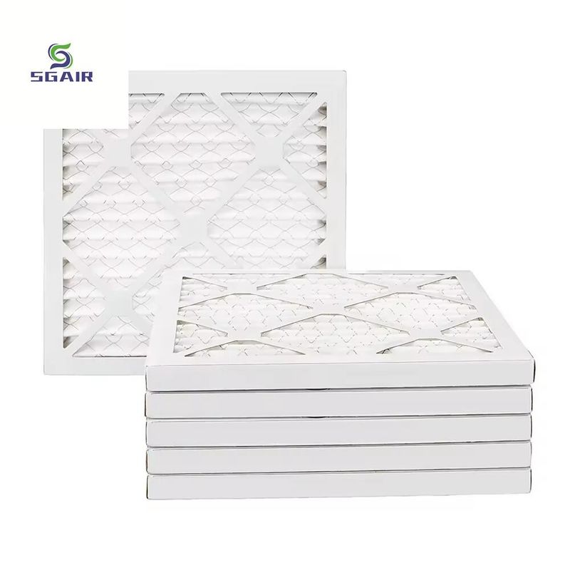 Filtros de aire HVAC de ventilación para G4 F5 F6 F7 F8 F9 MERV 4 6 8 11 12 13 16