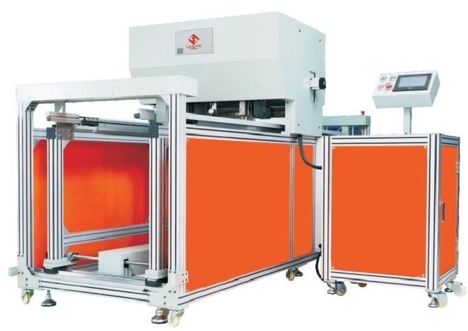12pcs/min Velocidad de producción Máquina para hacer filtros HVAC con material de acero galvanizado / marco de aluminio