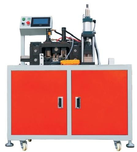 Presión de aire rápida 0,6-0,8MPa Cuadro de filtro de aire máquina de fabricación de la velocidad de producción 12pcs/min