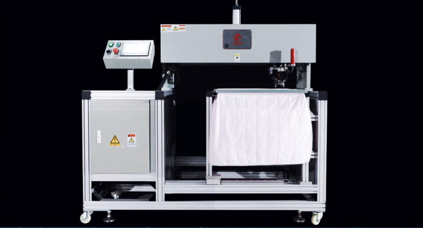 Máquina de producción automática de marcos de filtro de aire de pantalla táctil para una mayor eficiencia y precisión